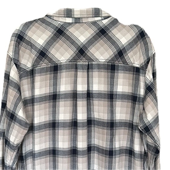 COLUMBIA CAL Bears Collegiate Plaid Flannel Shirt Long Sleeve Cotton Casual XL - Picture 8 of 14